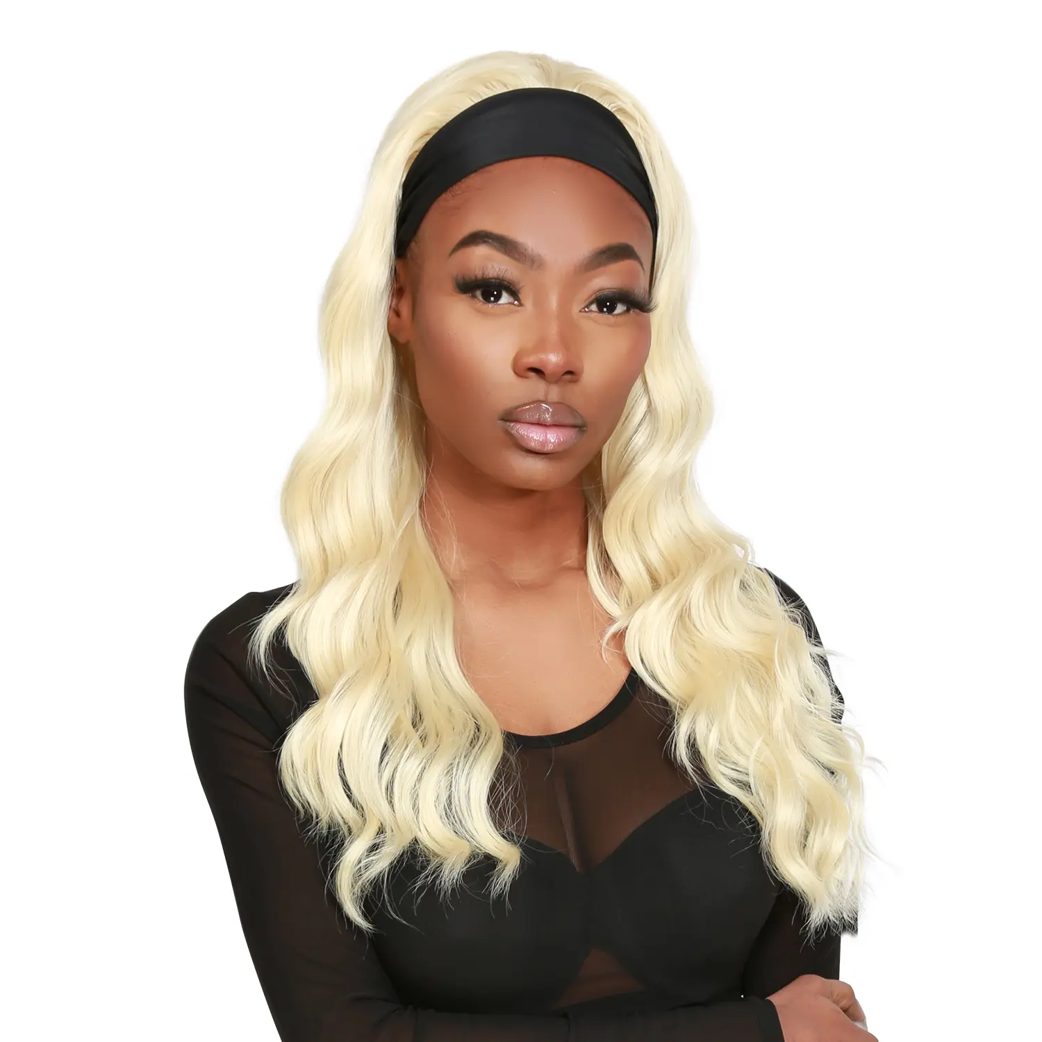 Studio Cut by Pros Glueless None Lace Headband Wig HBW004 Studio Cut by Pros Glueless None Lace Headband Wig HBW004