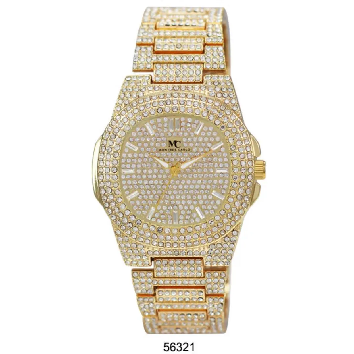 Montres Carlo Metal Band Watch (56321)