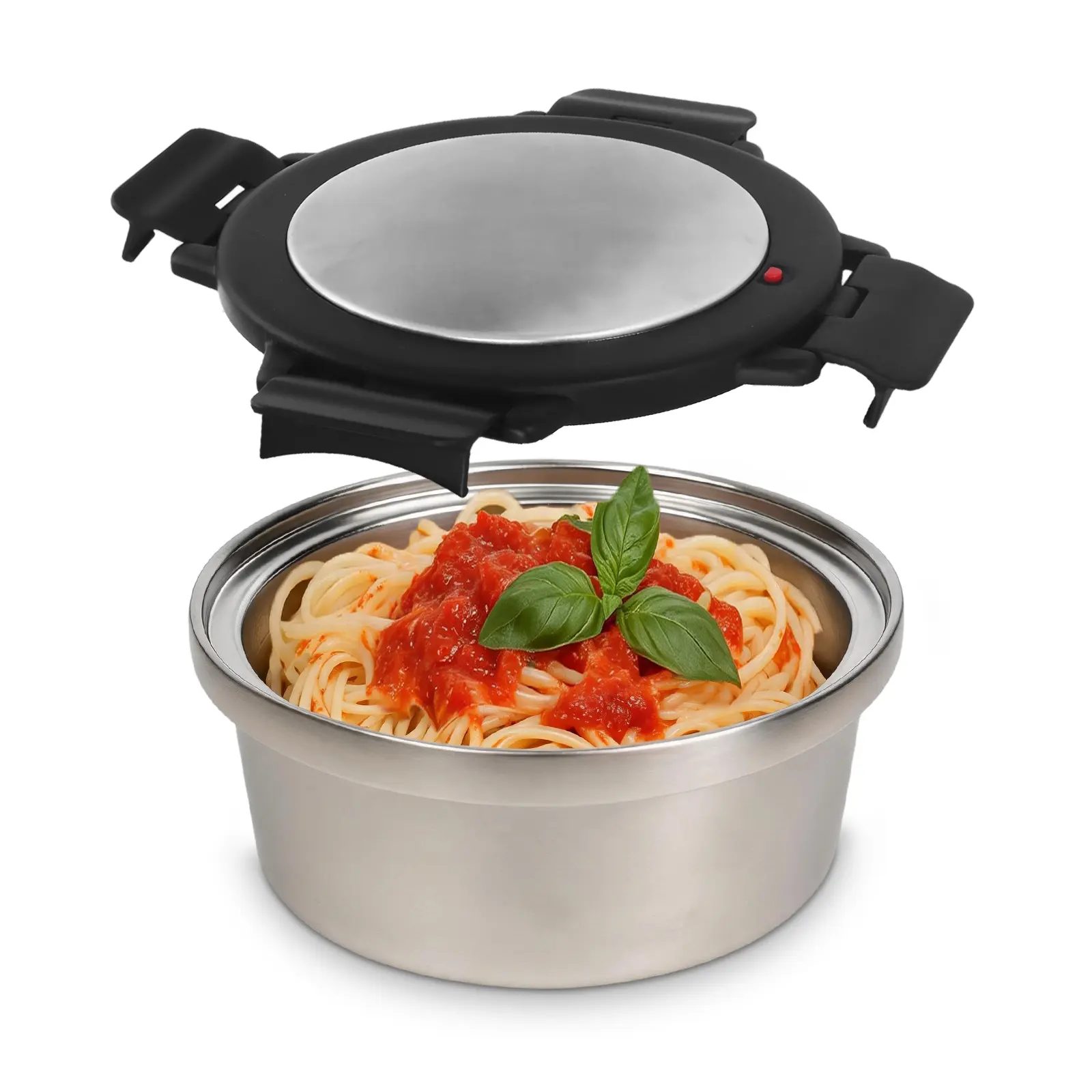 28oz Anti-Stain Stainless Steel Thermal Lunch Box - Double Wall Vacuum Insulated, 800ml Leakproof Airtight Round Bowl, Compact Multifunctional Dishwasher Safe Container for Packing Lunch for My Kid, Office Use, Lunch Boxes