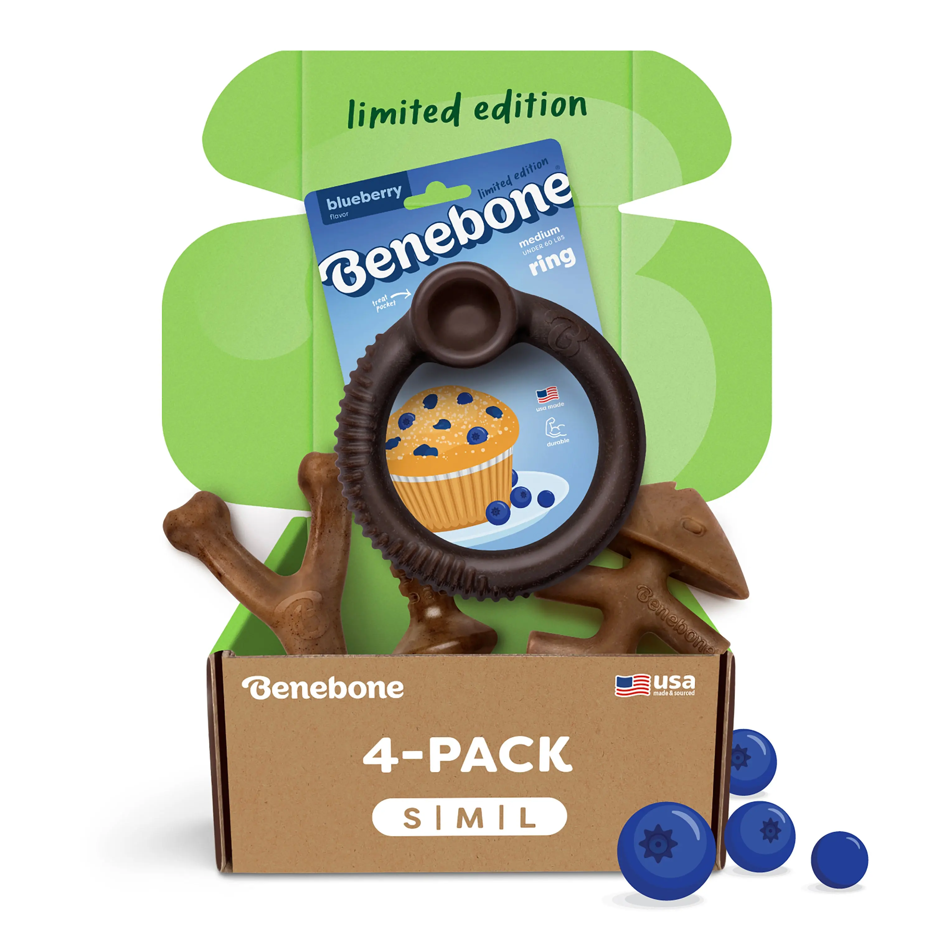 Limited Edition Blueberry Chew Collection (4-Pack)