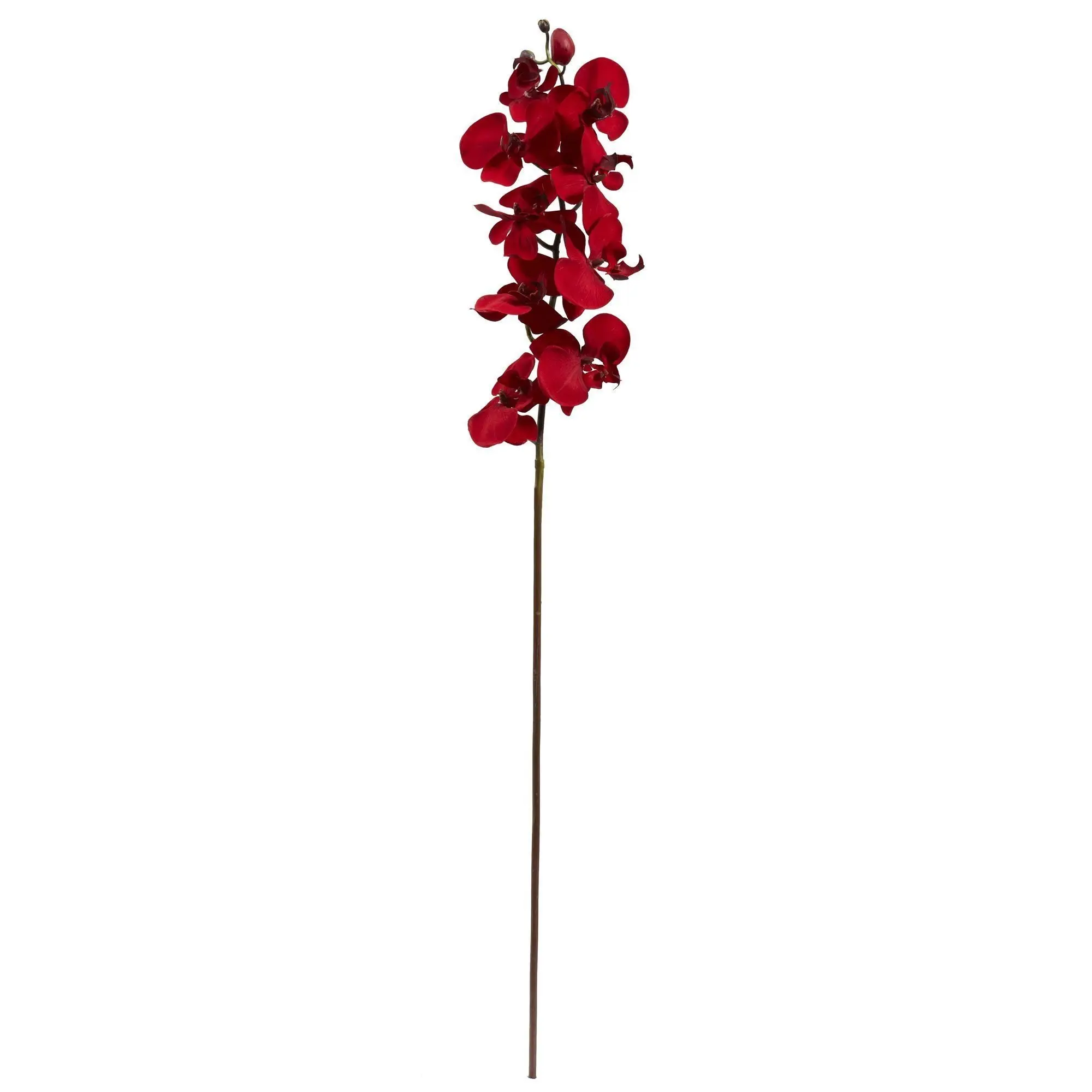 4-Piece 35 – 39 In Giant Artificial Phalaenopsis Orchid Set - Year-Round All-Seasons Home Decor Centerpiece, Artificial Flower Decoration for Living Room