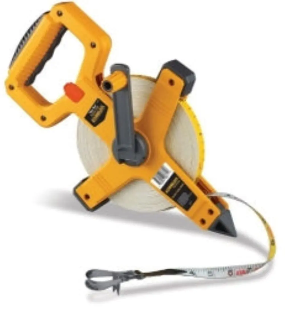 Komelon 6611 Fiber Reel 100 Tape Dual in Inches+Tenths