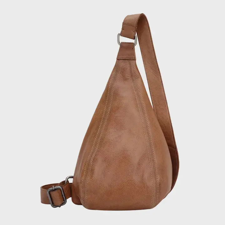 Latico Hippie Small Sling Bag in Cognac