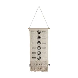Foreside Home & Garden Woven Geo Pattern Wall Tapestry