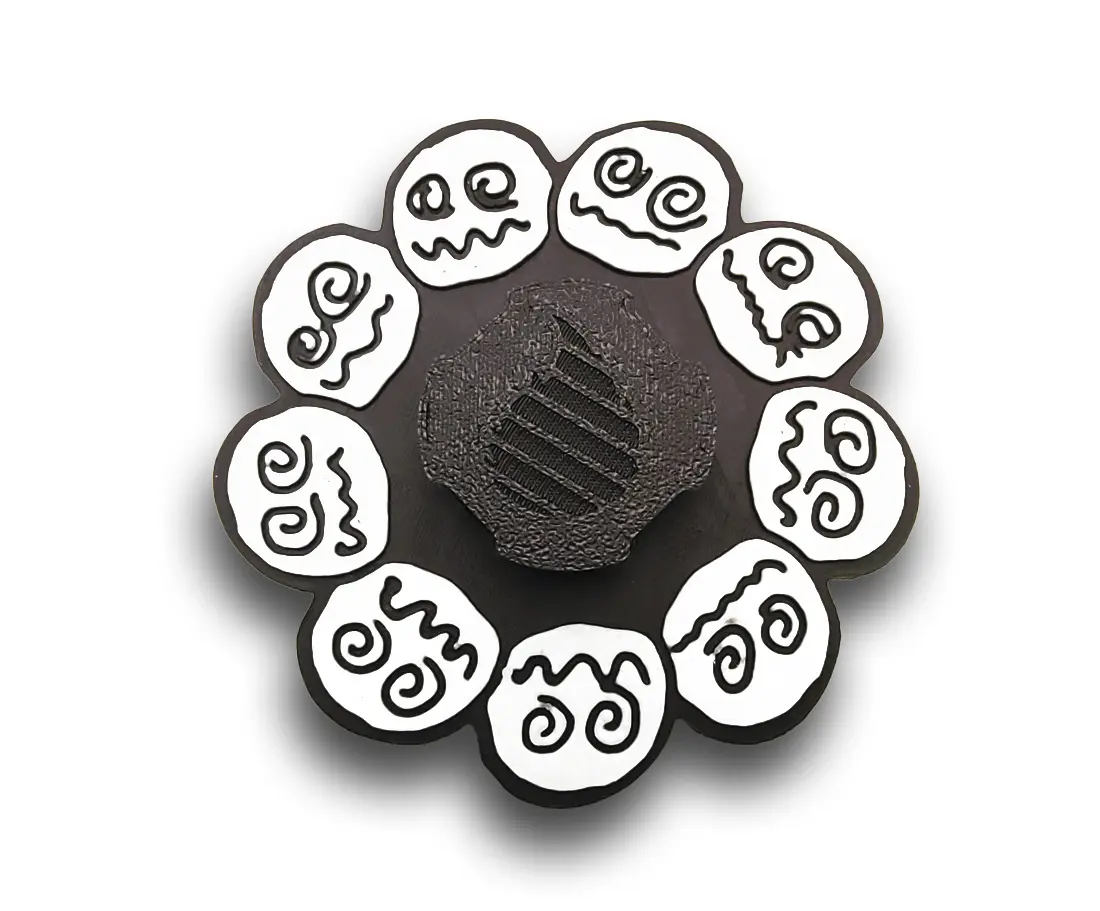 Classic Squiggle Face Handheld Zoetrope — Please Read Product Details Before Ordering