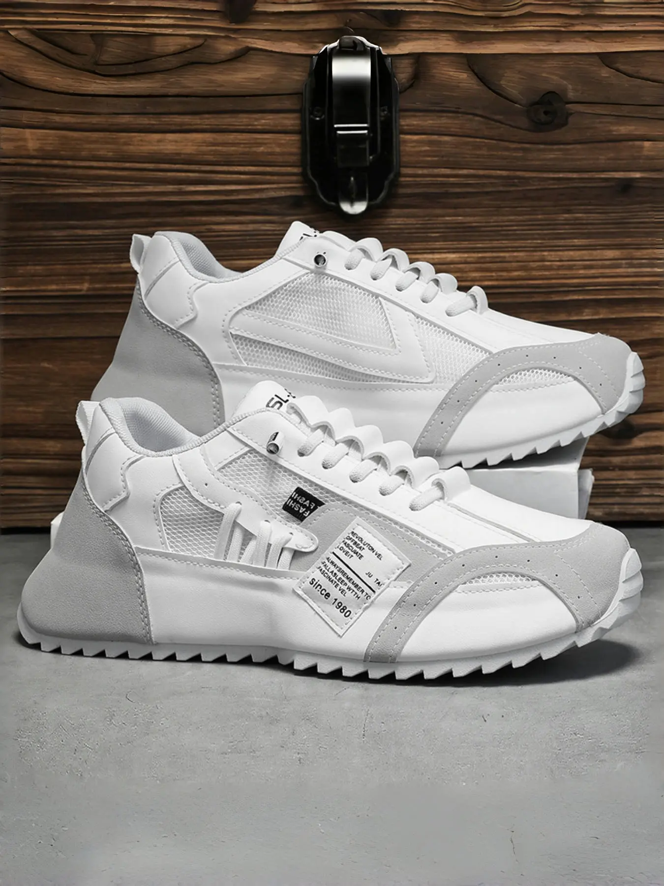 Men's Breathable Lift Sneakers | Elevated Dad Shoes | Versatile Athleisure Footwear