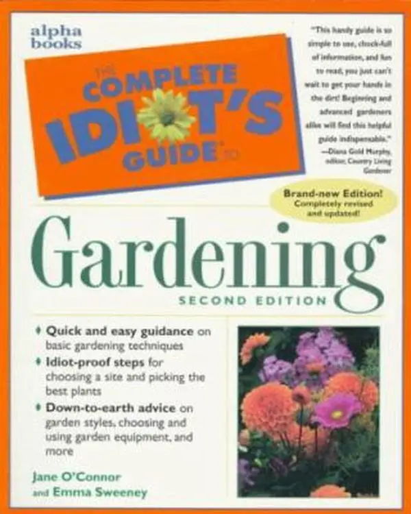 USED-The Complete Idiot's Guide to Gardening by Jane O'Connor (Paperback)