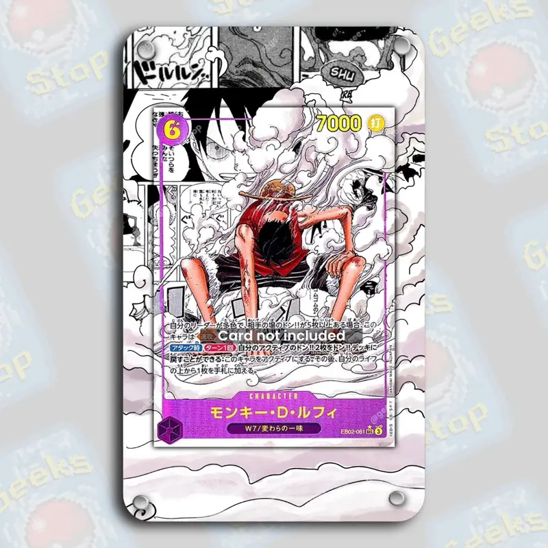Luffy Gear 2 Custom Display Extended Art Card Holder