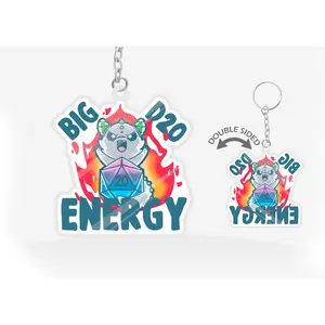 Keychain - Big D20 Energy