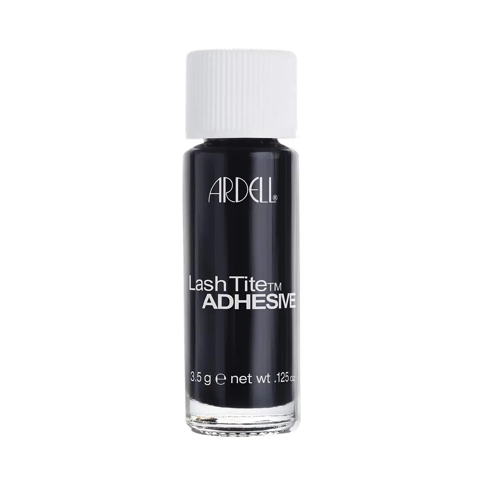 LashTite Adhesive Dark for Individual Fake Lashes, Secures False Eyelashes Extension for Weeks .125 Oz, 1 Pack
