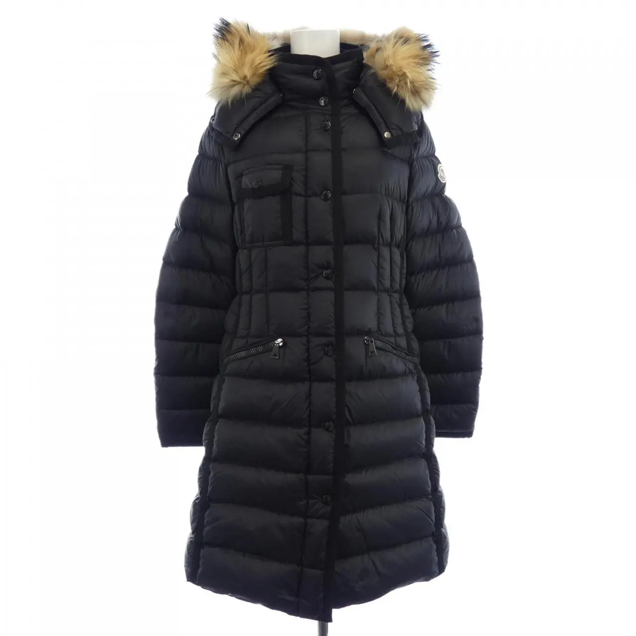 Pre-owned MONCLER Nylon Small Leather Goods HERMIFUR Down Coat