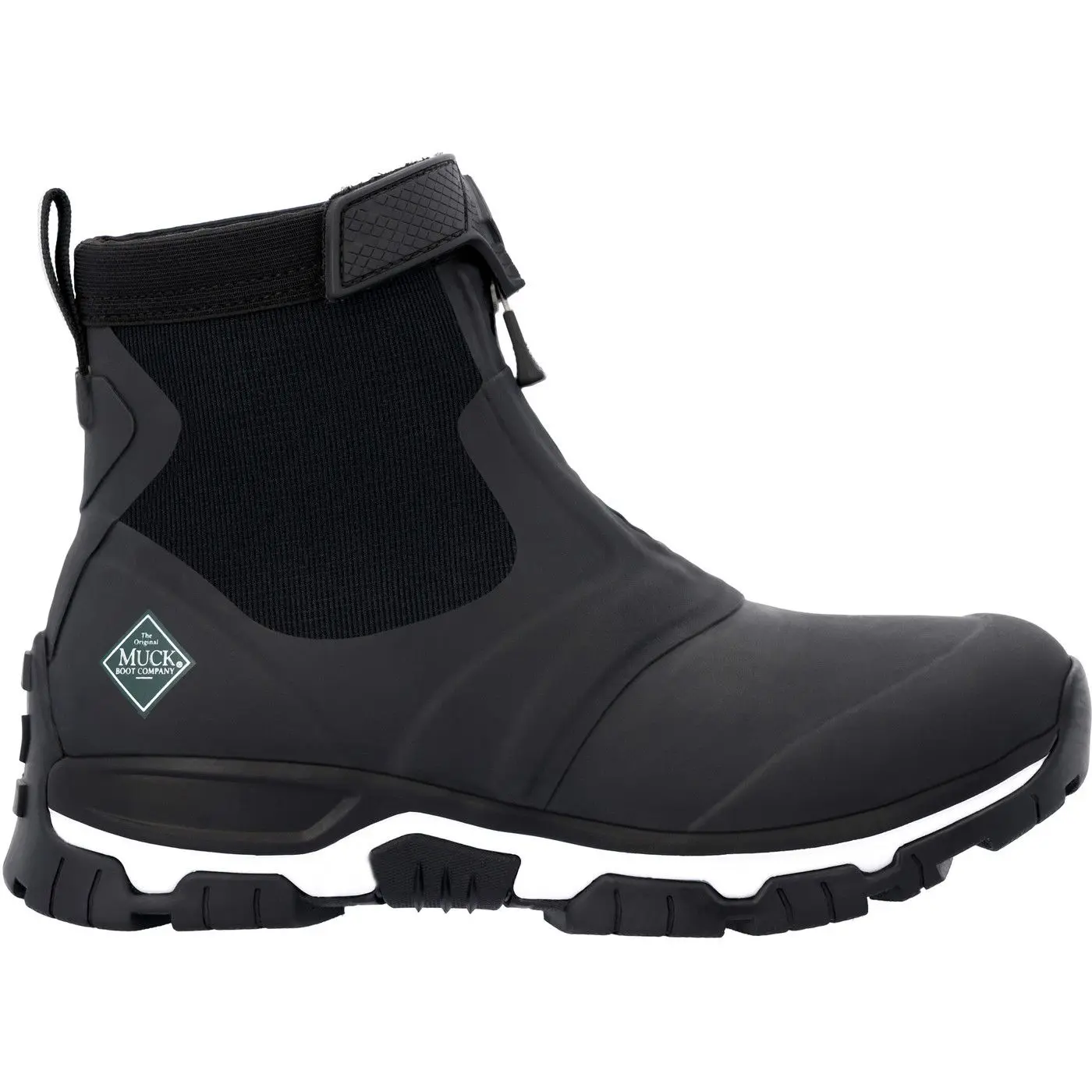 Women's Apex Mid Zip Ankle Boot Lugged Rubber Outsole for Durable Traction 100%