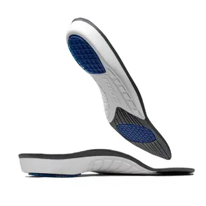 Tuli's Plantar Fasciitis Insoles - Full-Length Premium Shock-Absorbing Support for Arch and Foot Discomfort