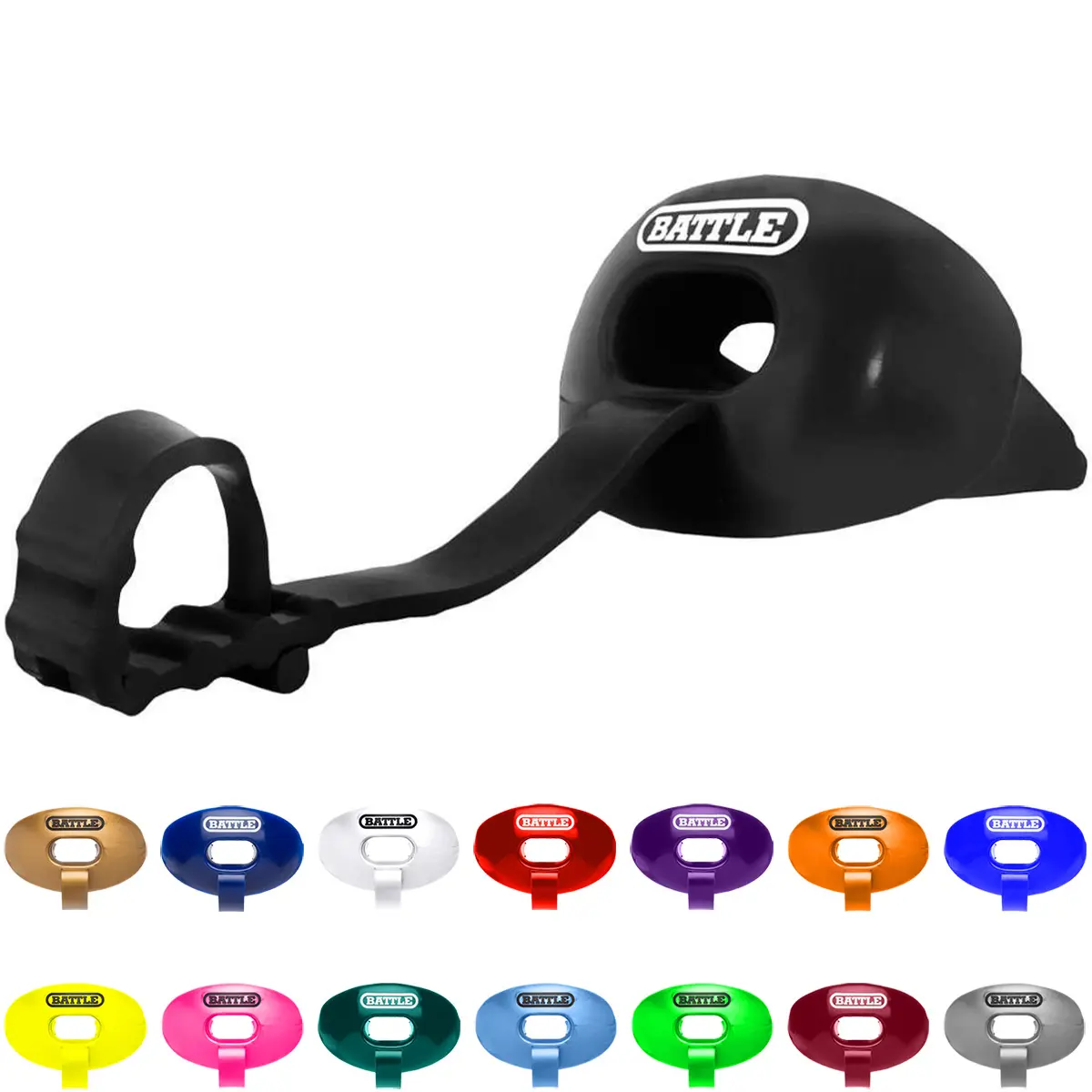 Battle Sports Oxygen Lip Protector Mouthguard with Strap