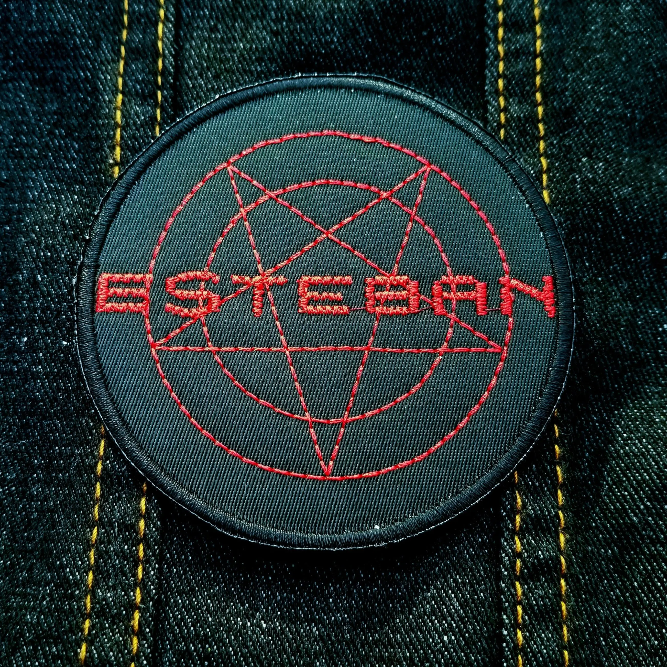 Esteban Evil Speak 3.5" inch Iron On/Sew On Embroidered Patch