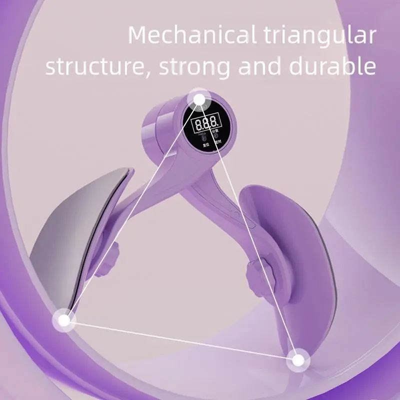 Pelvic Floor Muscle Training Repair Device, Home Pelvis Abdominal Hip Thigh Inner Side Postpartum Recovery Leg Muscles Trainer