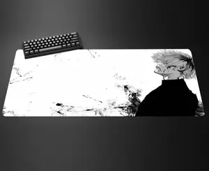 Tokyo Ghoul style, Dark Anime Manga Collage XXL Gaming Mouse Pad – Extended Desk Mat ver 2