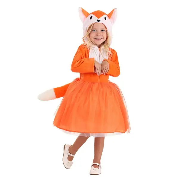 Girl's Tutu Fox Toddler Costume