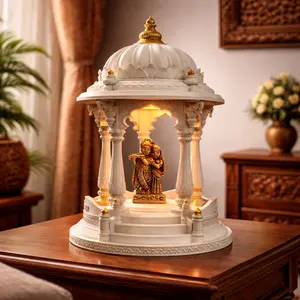 Royal Rajasthani Pavilion Tabletop Temple