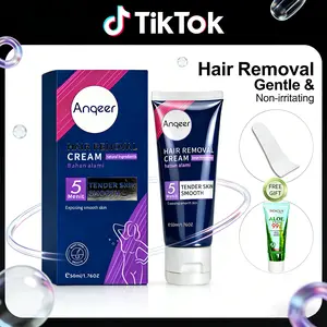 ANQEER Painless hair removal, silky smooth in 5 minutes
