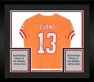 Framed Mike Evans Tampa Bay Buccaneers Autographed Nike Orange Creamsicle Vapor Fuse Elite Jersey - Fanatics Authentic Certified