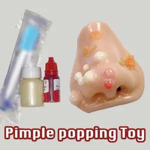 Pimple Popping Water Spray Game Nose - A fun family toy suitable for children and adults, a disgusting and wacky gift for parties, Halloween, and Christmas