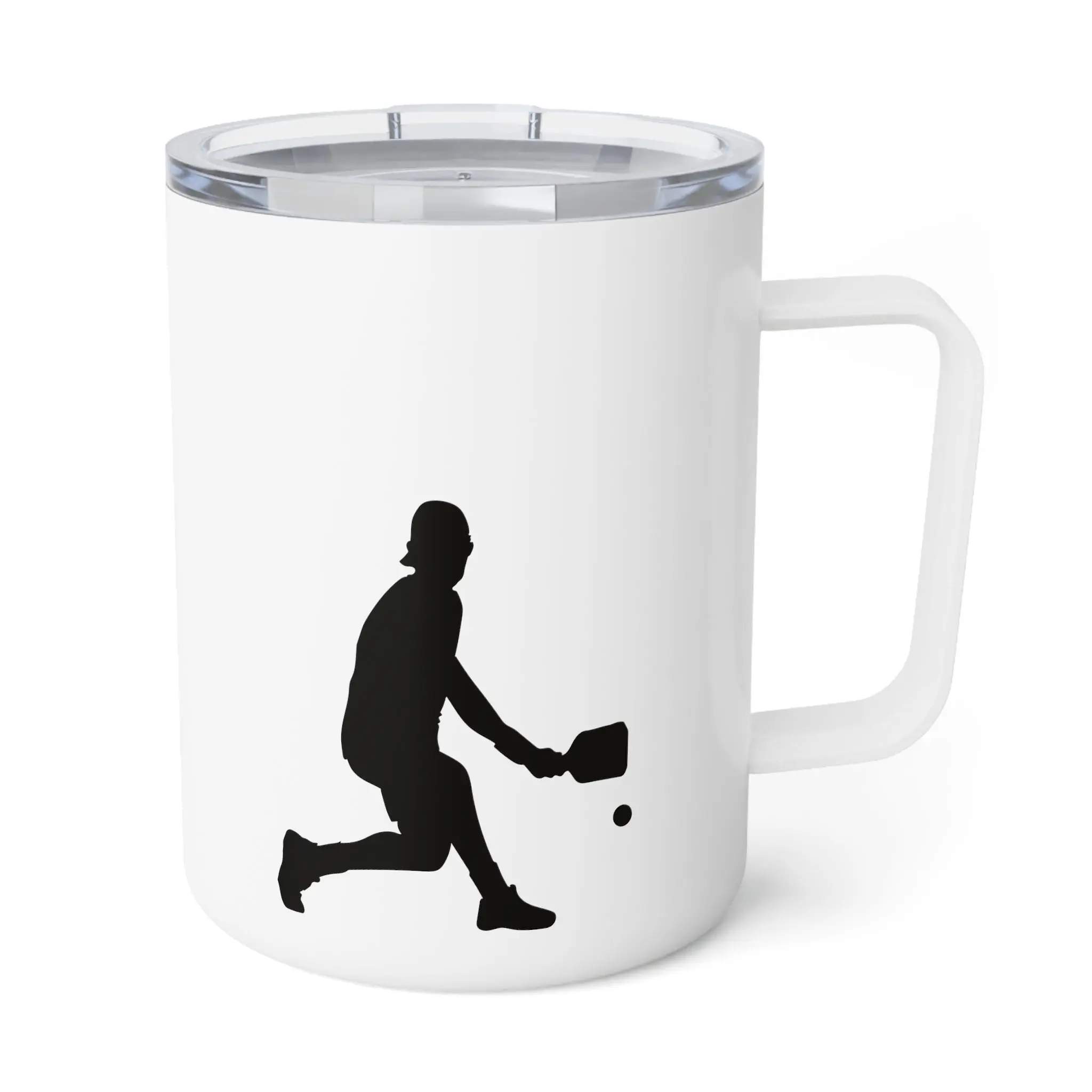 Insulated Coffee Mug, 10oz - Pickleball Player