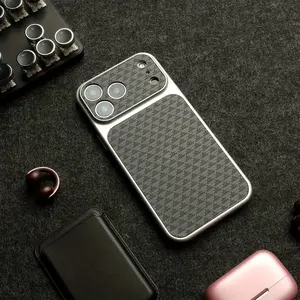 Luxurious Retro-Style Magnetic Phone Case Designed for Iphone 17 Pro/16 Pro Max, Ultra-Thin Full Coverage Hard with Lens Protection for Both Men And Women, Compatible with 15/14/13/12 Pro, Shockproof Protective Case, Stylish Phone Cover
