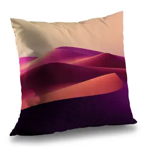 MWW C1PT1414782ZBW 14x14 in. Deep Dunes Purple Polyester Twill Throw Pillow Insert, Boho-Chic Standard Pillow for Home Decor, Boho-Chic Standard Pillows