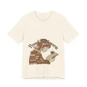 Proud Bookworm T-Shirt | Bibliophile Shirt, Library Aesthetic