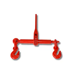 Heavy Duty Ratchet Chain Binder, 5/16"-3/8" Size, 5400LBS Capacity for Securement