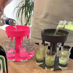 Party Shot Dispenser And Holder for White Wine and Beer, Wine and Shot Rack, Beverage Rack - Kitchen Utensils