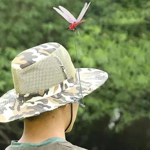 4/8 Pack Clip,Dragonfly Garden Stakes Decor,Fly Deterrent,Dragonfly Humming Bird Stakes,Deer and Horse Fly Deterrent,Garden Bird and Fly Scare Devices for Indoor Outdoor