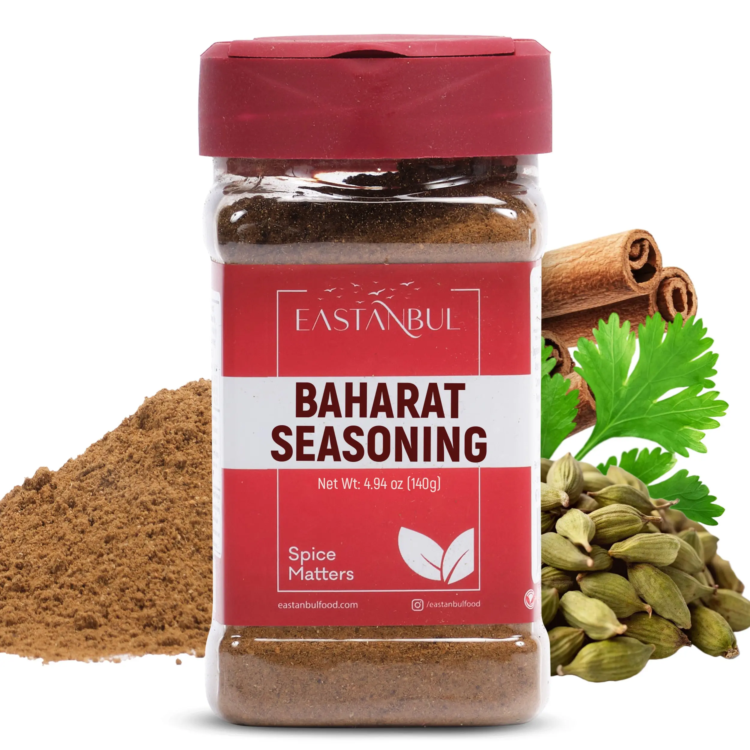 Eastanbul Baharat Spice Blend, Baharat Spice, Turkish Spice Blend, 4.94oz Herbal Ingredients Flavor