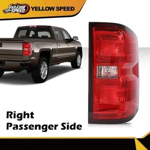 Passenger Side Tail Light Fit For 2014-2019 Silverado 1500 2500 3500 Brake Lamp