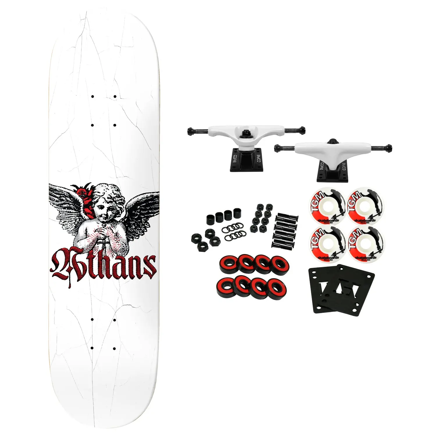 Deathwish Skateboard Complete Chris Athans Cherub 8.475" x 31.875"
