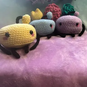 Handmade crochet Junimo plush amigurumi stardew valley