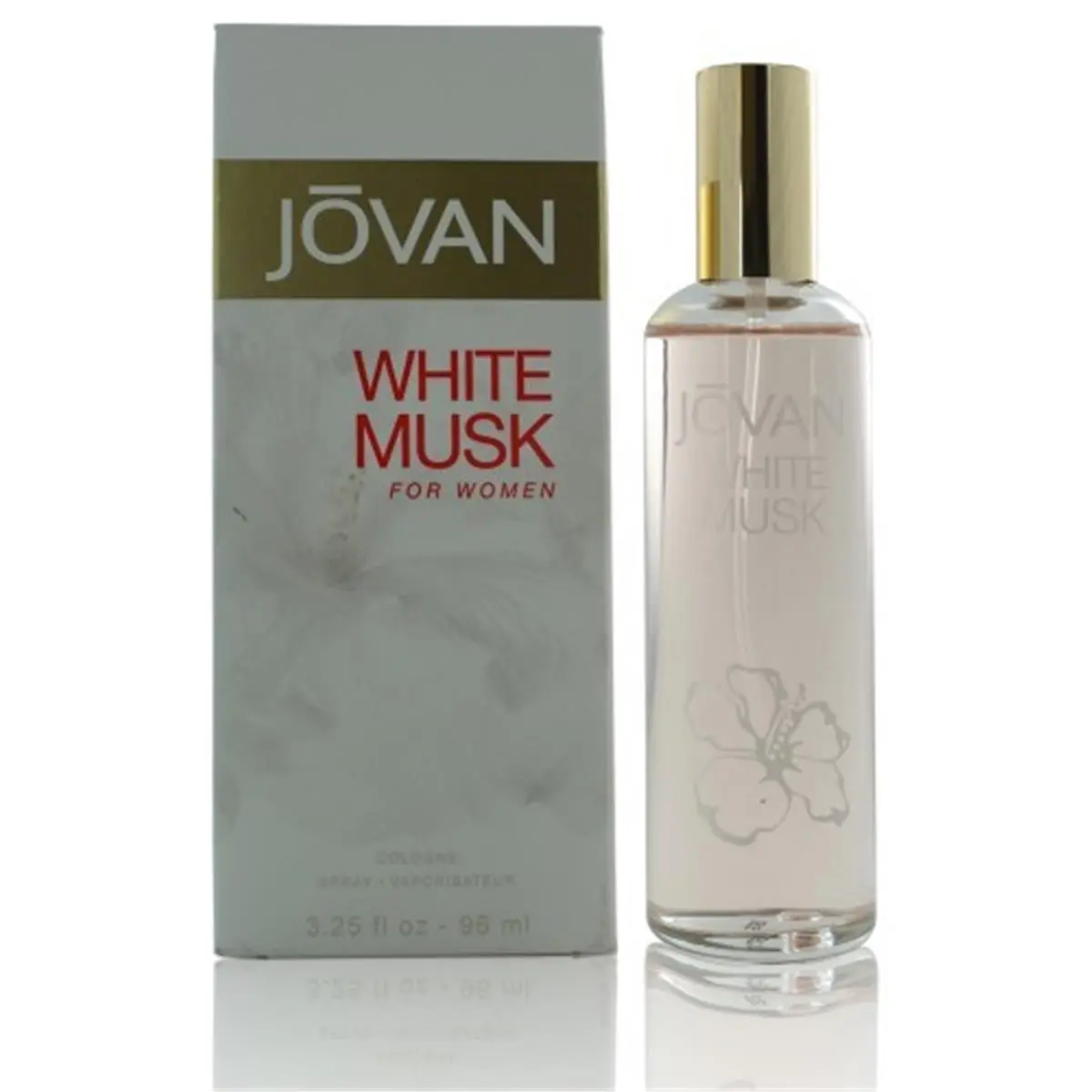 212 MAIN Women's Jovan White Musk Cologne Spray, 3.25 fl oz, Everyday Wear, Fresh, Long-Lasting
