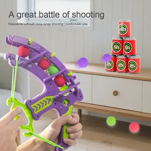 Hot Selling Bow and Arrow Eva Foam Ball Target Bucket Hanging Decoration Sticker Throwing Indoor Outdoor Kids Shooting Toy