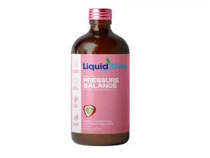 LiquidBlenz Pressure Balance Herbal Tonic | Hawthorn, Hibiscus, Garlic & Botanical Blend for Heart-Conscious Daily Wellness