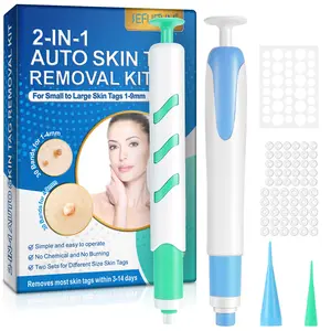 Sefudun Wart Removal Pen Set, Dual-Head Tool Kit (large Blue, Small ), Home Essential, Plastic Material, Single Item Pack