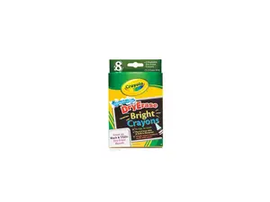 Crayola Washable Dry-Erase Crayons-Bright 8/Pkg