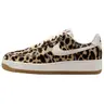NIKE Air Force 1 Low 'Cheetah Print' Women's Classic Sneakers - Premium Leather, Durable Rubber Sole, Low Top, Bold Street Energy, Everyday Casual Walking Athletic Shoes, Premium Leather Feels Luxe Daily
