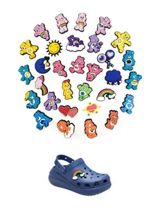 Kerry Bear 31 Cartoon Shoe Charms, Shoe Decoration, Funshine Cheerful Good Luck, Unique Design, Fashion Shoe Jewelry, Birthday Surprise Gift