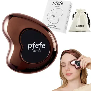 PFEFE Frozen Cryo Gua Sha for Face Eyes Puffiness Sculpting Beauty Skincare Tool for Women Girls Facial Comfort