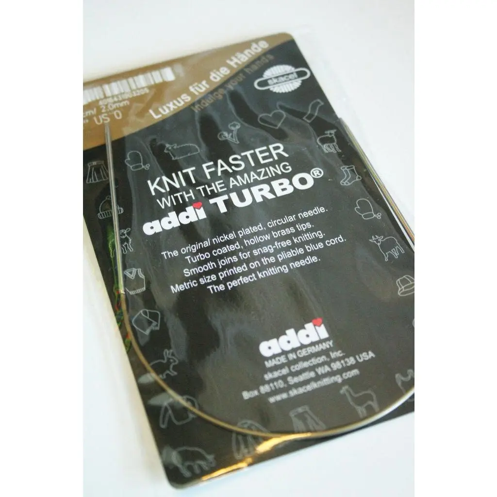 ADDI | Turbo Circular Knitting Needles | 40" (100 cm)