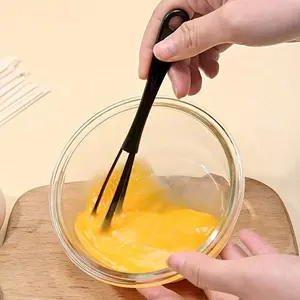 3-Pieces Manual Egg Beater - Food Safety Handheld Mini Egg Beater, Multi Functional Home Cream Blender, Suitable For Baking And Cooking