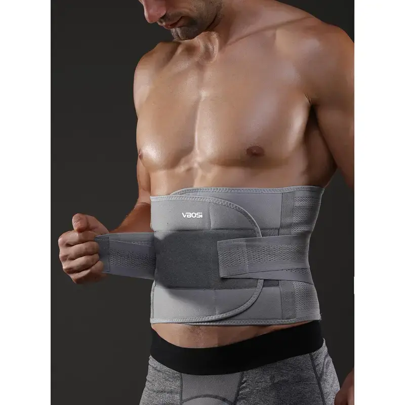 Vbosi Adjustable Waist Protection Belt for Outdoor Activities, Weight Training, Basketball, Workout, and Jogging