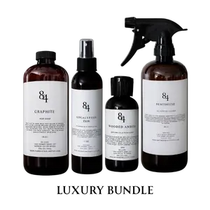 84 Luxe - Luxury Bundle - Room Spray, Mop Solution, Diffuser Oil, and All Purpose Cleaner