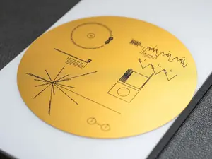 Voyager Golden Record Sticker Decal [ FREE-SHIPPING!]